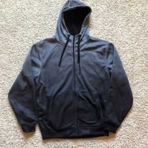 Men’s black/grey zipup